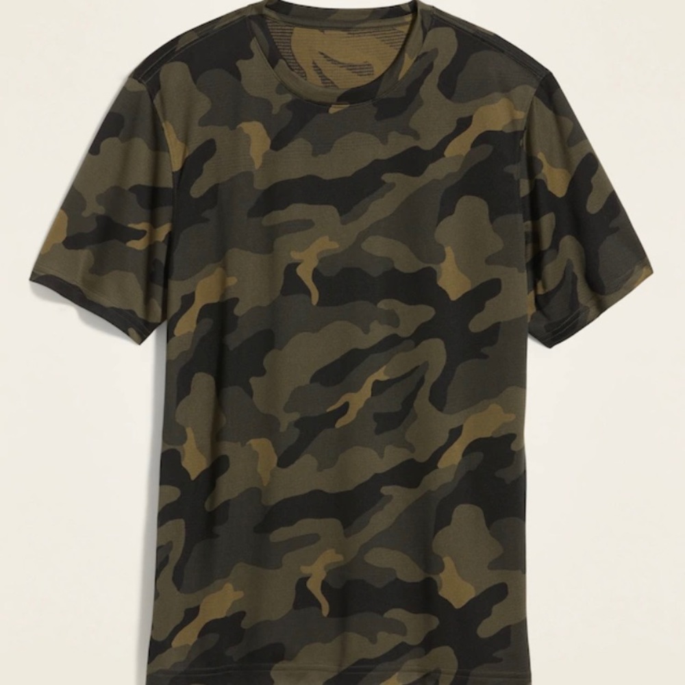 Go-Dry Cool Odor-Control Core Camo Tee for Men